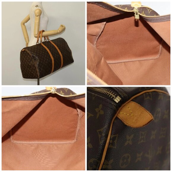LOUIS VUITTON Monogram Keepall 55 Boston Bag - Picture 15 of 15